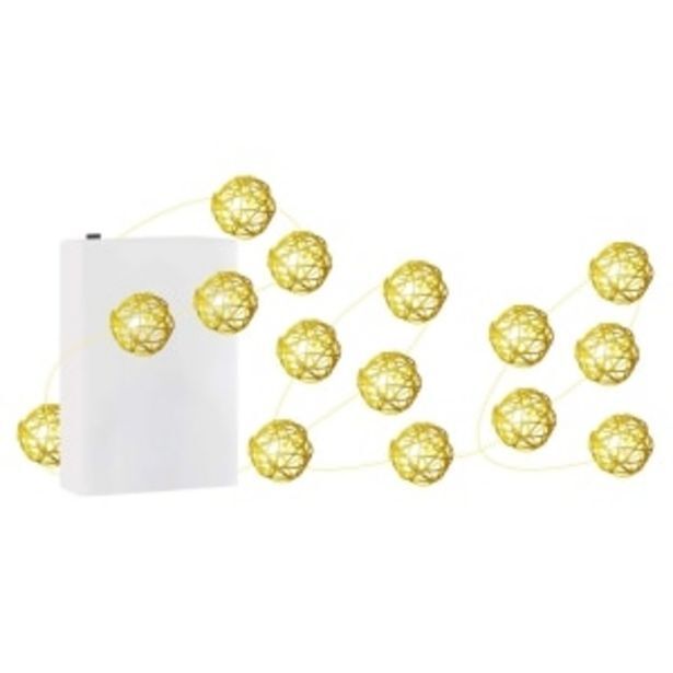 Chapur Serie de 15 esferas luminosas led tipo lazo 3.6 m oferta