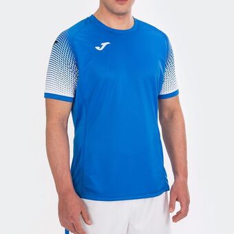Joma Camiseta manga corta hombre hispa royal blanco oferta