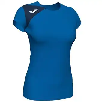 Joma Camiseta manga corta mujer spike ii royal marino oferta