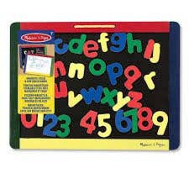 Juguetrón Melissa and doug pizarra magnética para tiza y marcador borrable en seco 10145 oferta