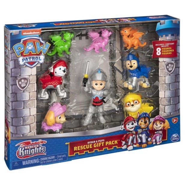 Juguetrón Spin master paw patrol set figuras caballeros 6062122 oferta