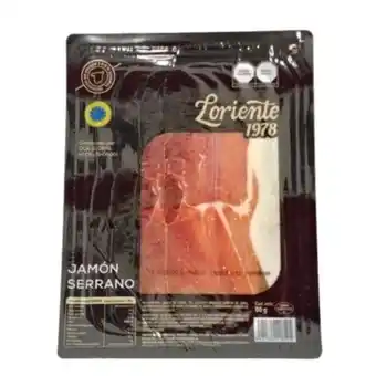 Jamón serrano loriente 80 gr