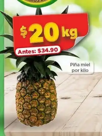 Bodega Aurrerá Piña miel kg oferta