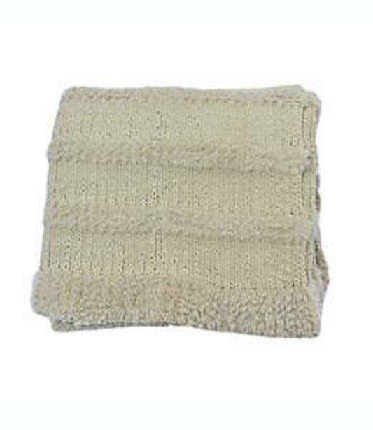Bed Bath & Beyond Frazada de poliéster bee & willow™ cozy color avena oferta