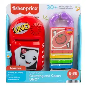 Juguetrón Mattel fisher-price ríe y aprende uno aprende colores y números hhc50 oferta