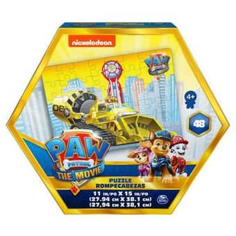 Spin master rompecabezas paw patrol movie rubble 6062722