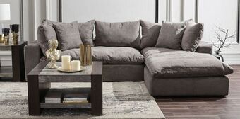 Muebles Dico Sala modular derecha taos gris claro oferta