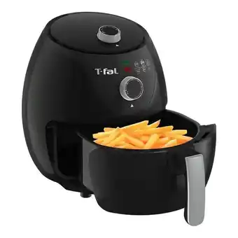 Freidora de aire t-fal ey1228mx 3.2 lts negra