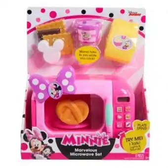 Julio Cepeda Jugueterías Minnie set de microondas oferta