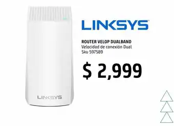Router velop dualband ac1300 en malla
