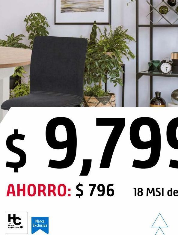 Sodimac Homecenter Silla nola negro oferta