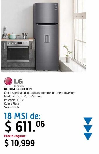 Sodimac Homecenter Refrigerador con compresor linear inverter gt32wdc 11 p3 oferta