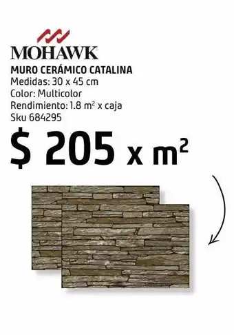 Muro catalina 30x45 cm