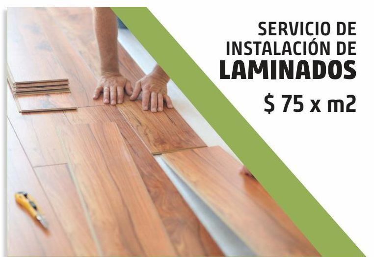 Sodimac Homecenter Instalación de pisos laminados x m2 oferta