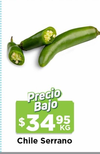 HEB Chile Serrano oferta