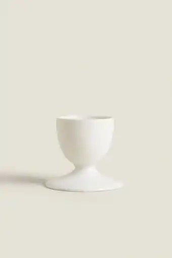 ZARA Huevera de porcelana detalle número oferta
