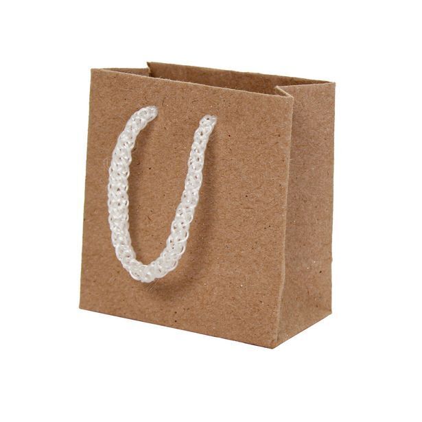 Fantasías Miguel Mini bolsa kraft 7x7x5cm 1pz oferta