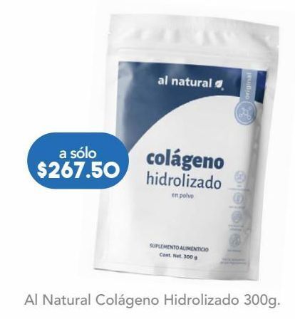 Farmacia San Pablo Al natural colageno hidrolizado c/300gr oferta