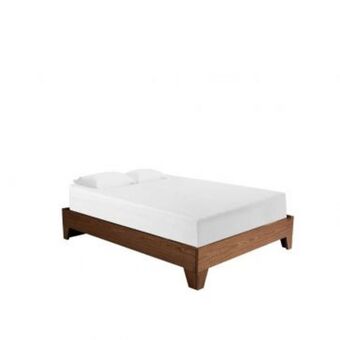 Muebles Dico Base de cama matrimonial hegel new nogal oferta