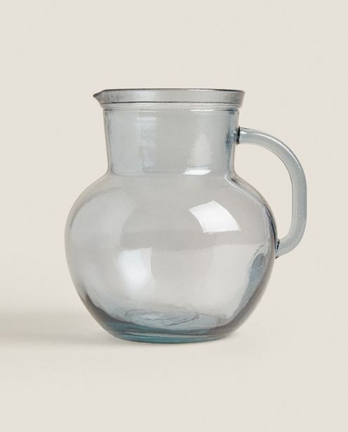 ZARA HOME Jarra de vidrio oferta