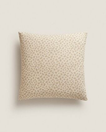 ZARA HOME Funda de cojín leopardo oferta