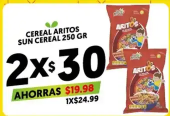 Merco Sun Cereal Cereal Aritos 250gr oferta