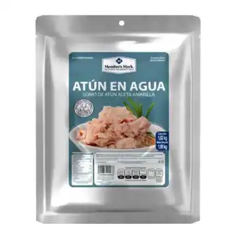 Sam's Club Atún aleta amarilla member's mark en agua de 1.02 kg oferta