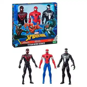 Set de figuras hasbro titan hero series marvel spiderman