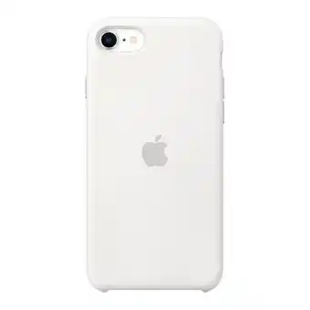 Funda apple iphone 7-8-se silicon blanca