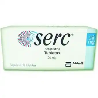 Serc 24mg tab c/30