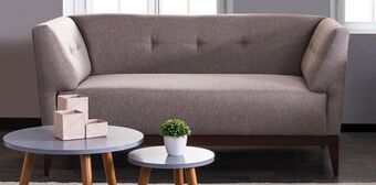 Muebles Dico Love seat latte plus café oferta