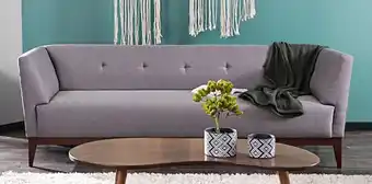 Muebles Dico Sofá latte plus gris oxford oferta