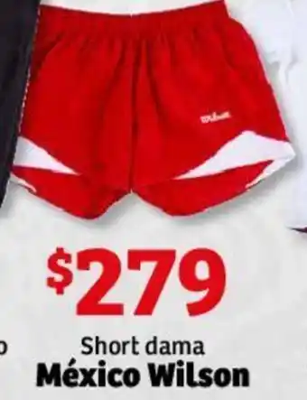 Soriana Híper Short Dama México Wilson oferta