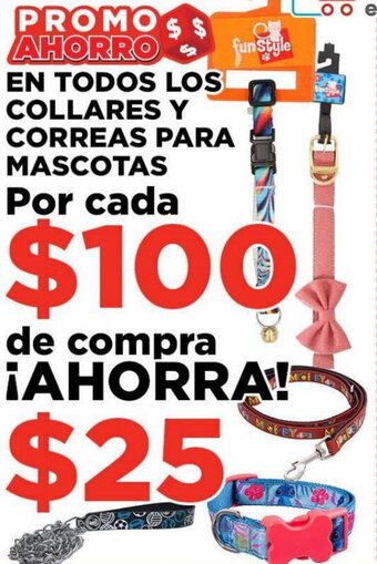 En Todos Los Collares y Correas para Mascotas Por Cada