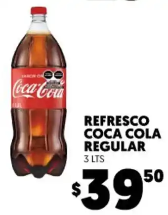 Merco Coca Cola Refresco Regular 3 lts oferta
