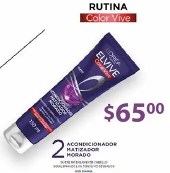 L'Oreal Elvive Acondicionador Matizador Morado