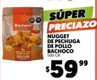 Merco Bachoco Nugget de Pechuga de pollo 500gr oferta