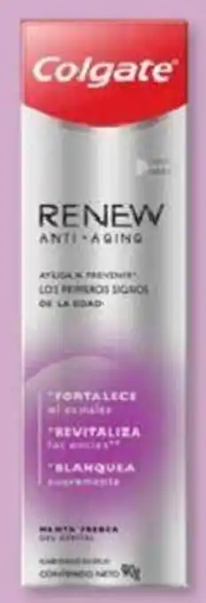 Soriana Híper Gel Dental Colgate Oraceuticals Renew 90gr oferta