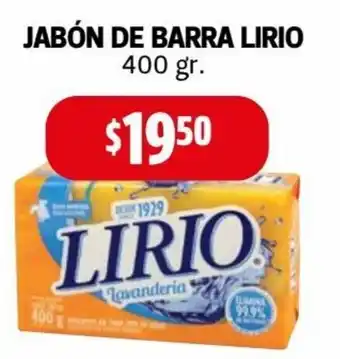 Lirio Jabon de Barra 400gr