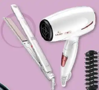 Soriana Híper Combo Alaciadora Lino + Secadora Eolic Blanco Modelo Pkelestdlinoyeolic Gama Italy oferta