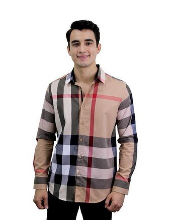Suburbia Camisa casual pavini manga larga para hombre oferta