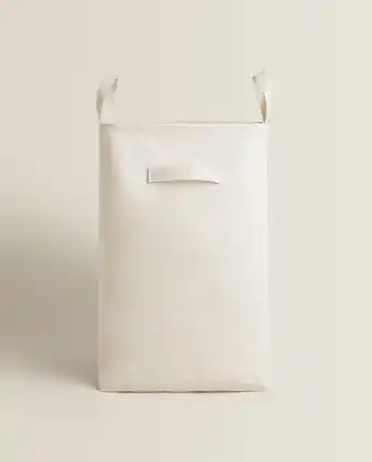 ZARA HOME Cesta de algodón con lino oferta