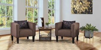 Muebles Dico Sillón ocasional dolche chocolate oferta