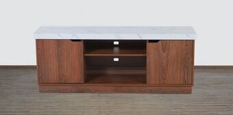 Muebles Dico Mueble de t.v. leiden café con blanco oferta