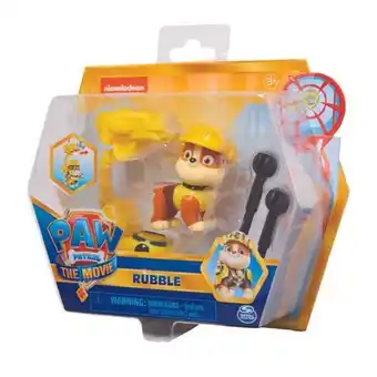 Juguetrón Paw patrol: la película figura coleccionable rubble 6060427 oferta