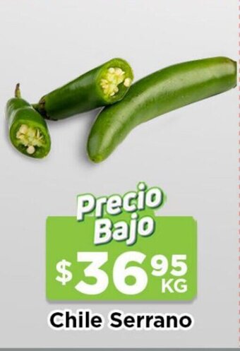 HEB Chile Serrano oferta