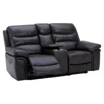 Sam's Club Love seat reclinable member's mark con consola y usb gris oscuro oferta