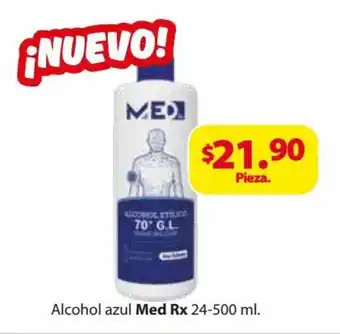 Zorro Med Rx Alcohol azul 24-500 ml oferta