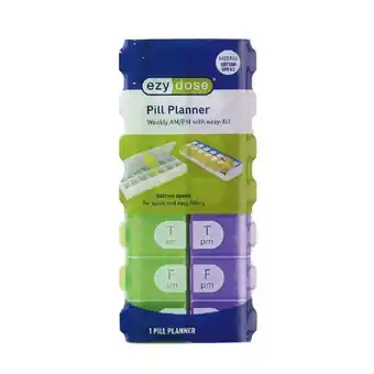 Pastillero organizador semanal am/pm