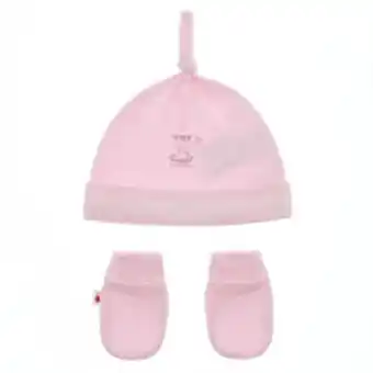 Set gorro y guantes cardigan seul